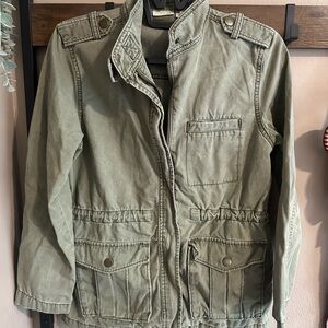 BP Olive Green Military Style Jacket